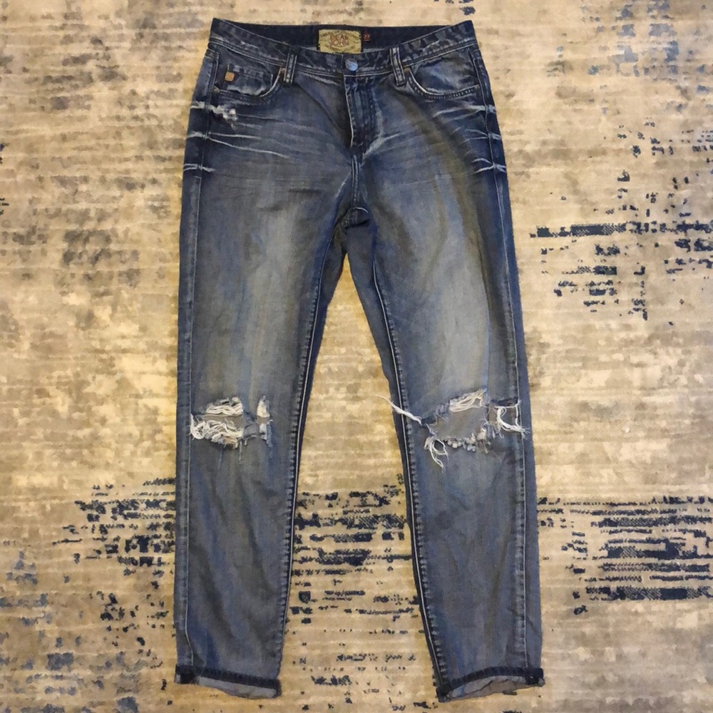 Perfect Boyfriend Style Blue Jeans
